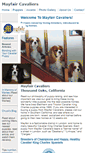 Mobile Screenshot of mayfaircavaliers.com